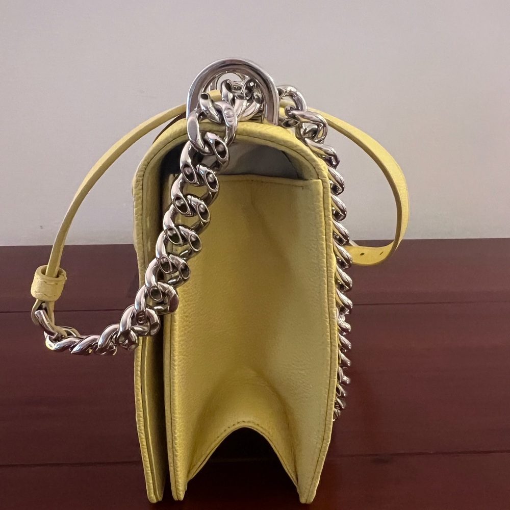 Christian Dior Citron Diorama Small Lambskin Bag - Picture 6 of 13